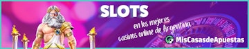 Slots mejores casinos online banner Argentina