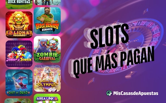 Slots que mas pagan banner Argentina