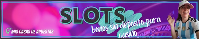 Slots sin deposito casino banner Argentina1