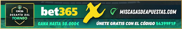 Desafio torneo bet365 miscasas banner