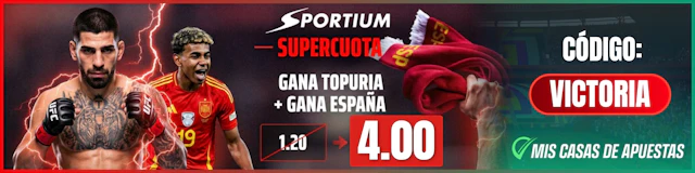 Mundial Topuria sportium banner