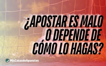 Apostar es malo banner Peru