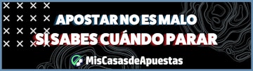 Apostar es malo parar banner Peru