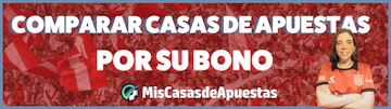 Bono comparar casas de apuestas banner Peru