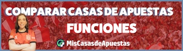 Funciones comparar casas de apuestas banner Peru