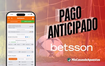 Betsson pago anticipado banner Peru