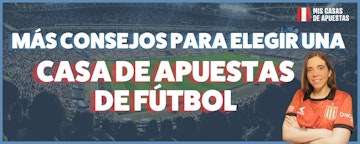 Futbol consejos banner Peru