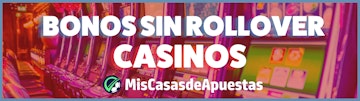 Casinos bonos sin rollover banner Peru new logo