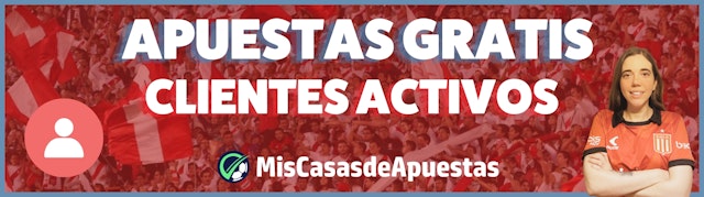 Clientes activos apuestas gratis banner Peru