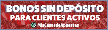 Clientes activos bonos sin deposito banner Peru new logo
