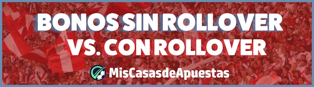 Vs con rollover bonos sin rollover banner Peru