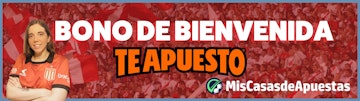 Te Apuesto bono de bienvenida banner Peru