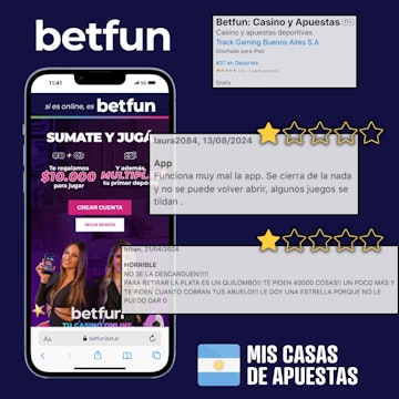 Betfun app opiniones