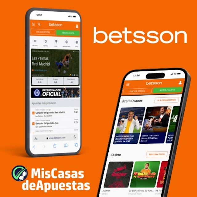 Betsson banner app Peru