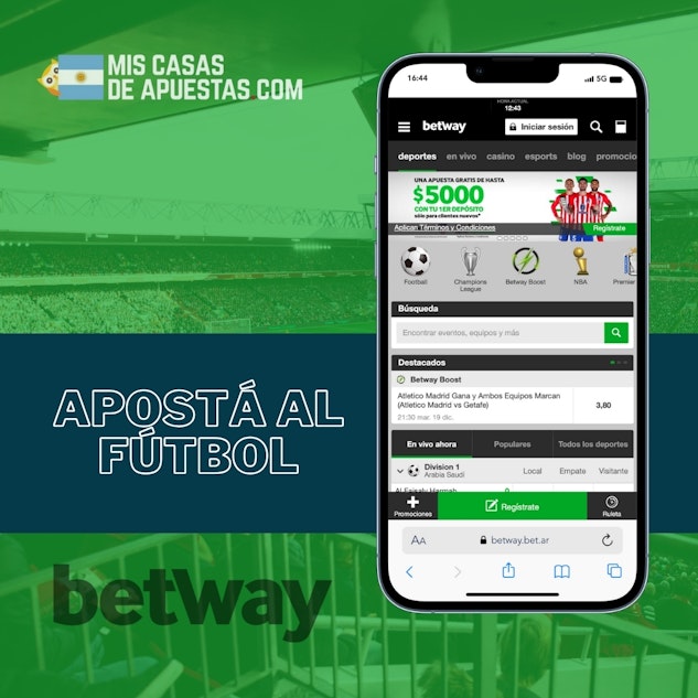 Betway apuestas de futbol