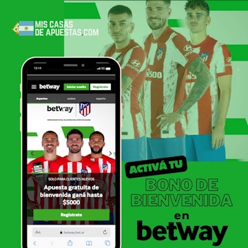 Bono de bienvenida Betway