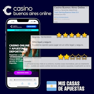 Casino buenos aires online app opiniones