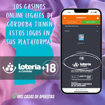 Logos casinos online Cordoba