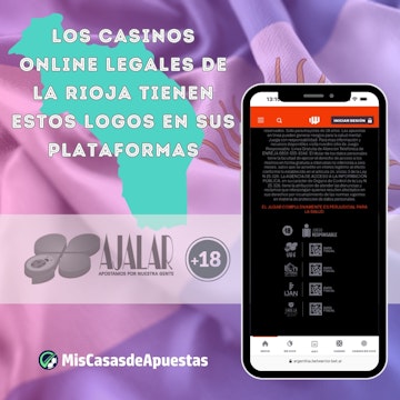 Casinos online La Rioja logos Argentina