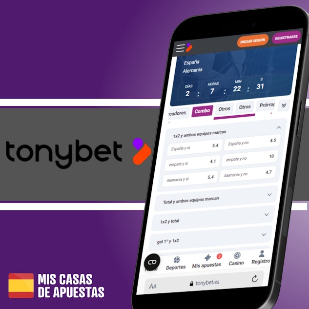 Combo de Tonybet Espana