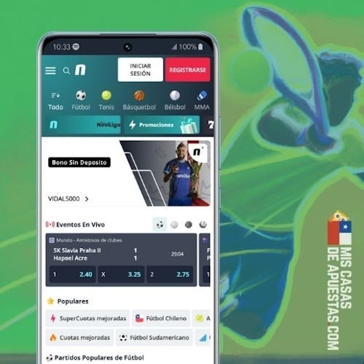 Apuestas deportivas tenis en celular.