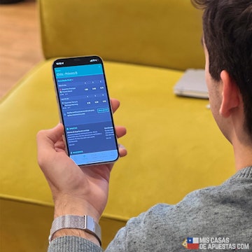 Bet365 Chile celular app futbol
