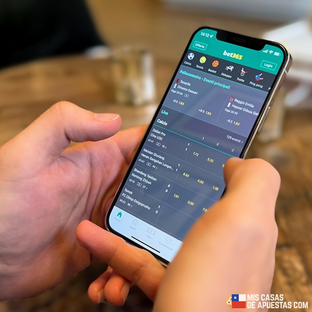 Bet365 app celular Chile