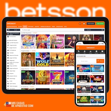 Betsson casino celular tablet