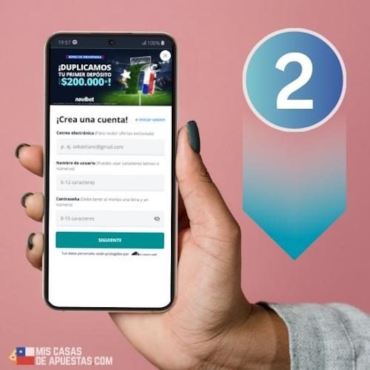 Bono en pagina de apuestas celular