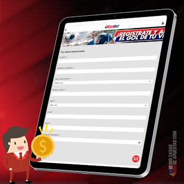 Registro en Roja Bet con bono de apuestas mundial