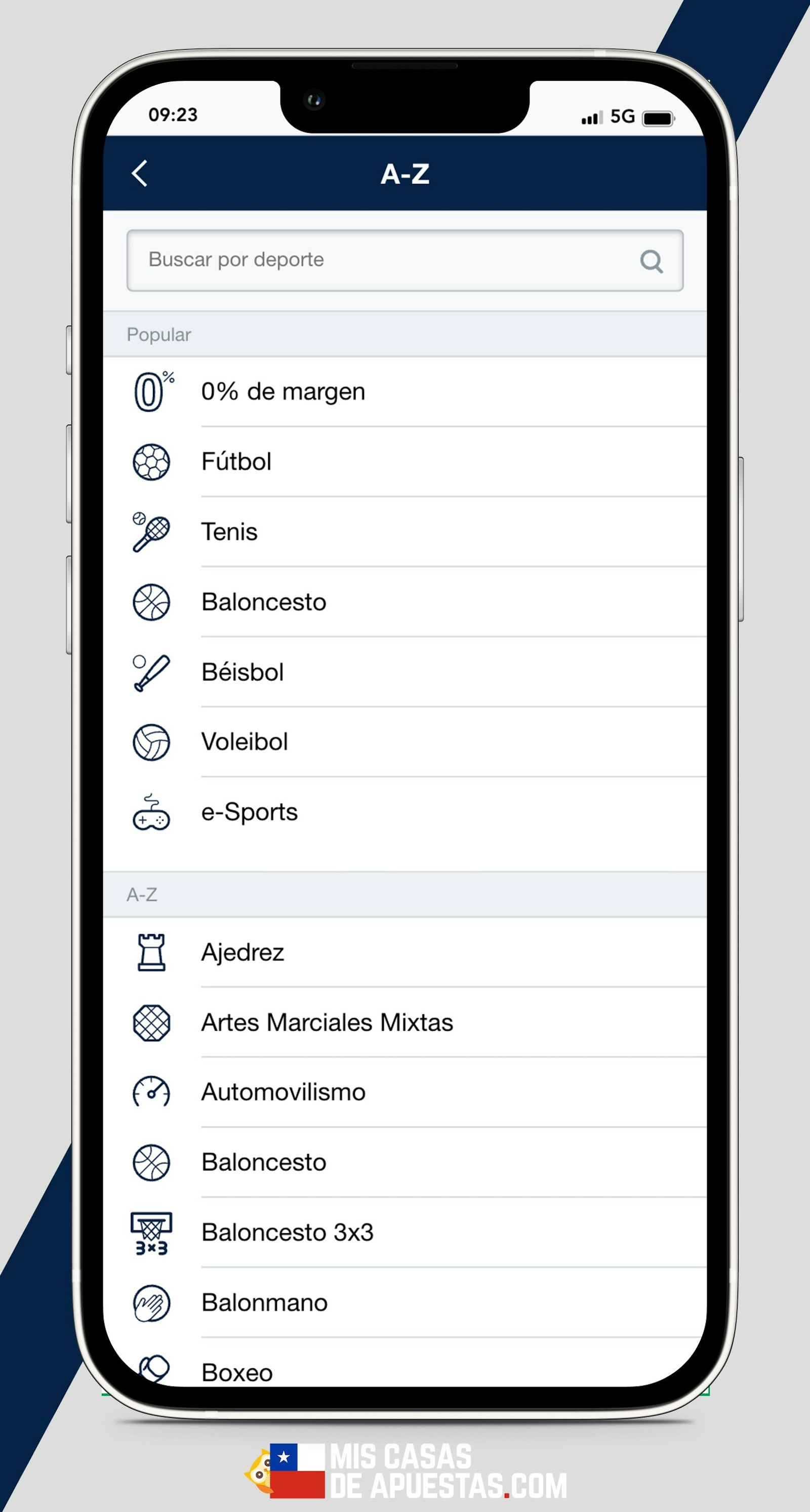 Marathon Bet deportes chile