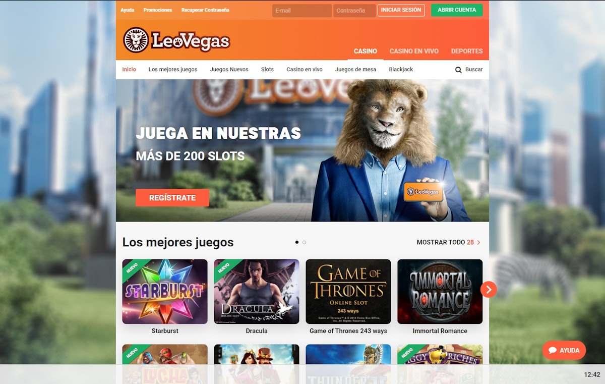 LeoVegas Casino Image