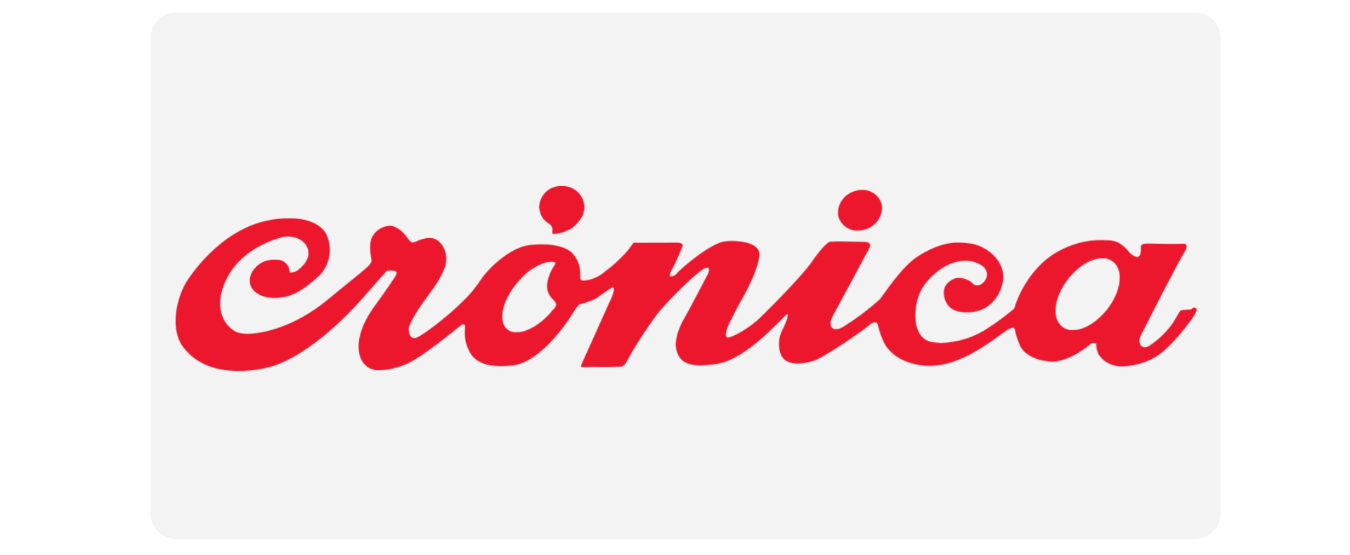 Logo Crónica