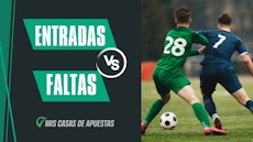 Entradas vs faltas