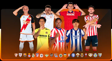 Estrellas de La Liga en accion