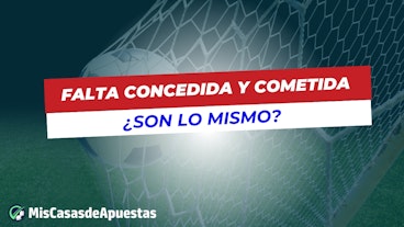 Falta concedida es lo mismo que falta cometida