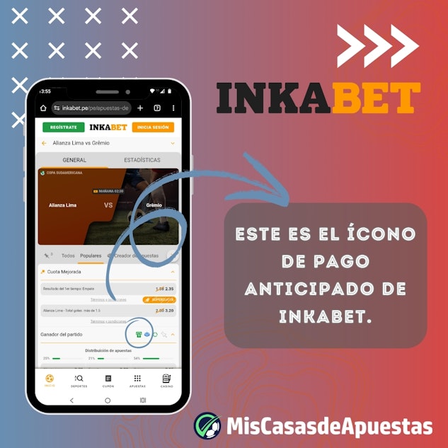 Inkabet pago anticipado simbolo Peru