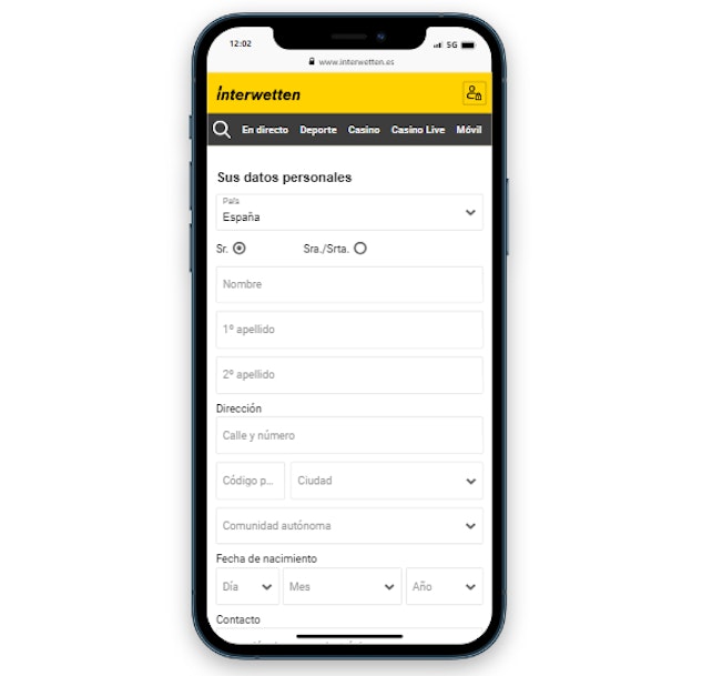 Interwetten app