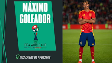 Lamine Yamal maximo goleador Mundial 2026 1