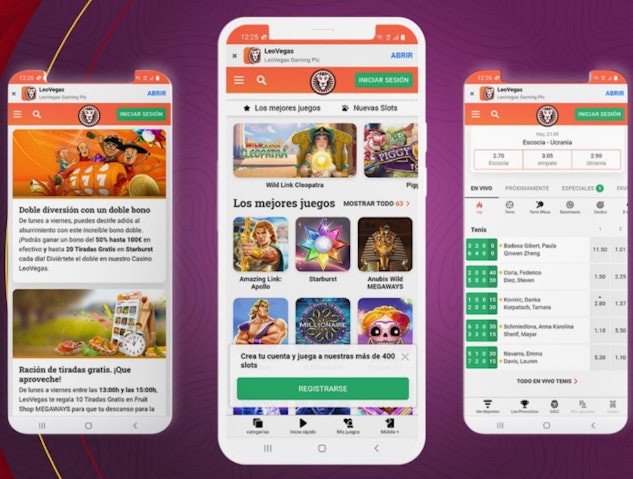 Leovegas app Espana