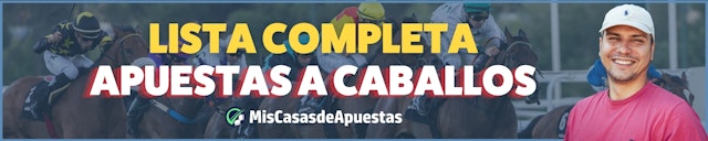 Lista 10 casas para apostar a caballos