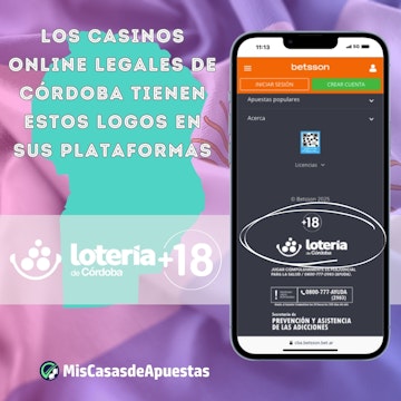 Logos casinos online Cordoba
