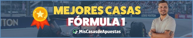 Mejores casas de apuestas para apostar a F1