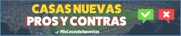 Nuevas casas de apuestas pros y contras