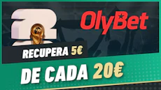 Oly Bet promo mundial 20