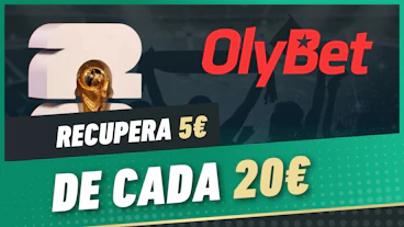 Oly Bet promo mundial 20
