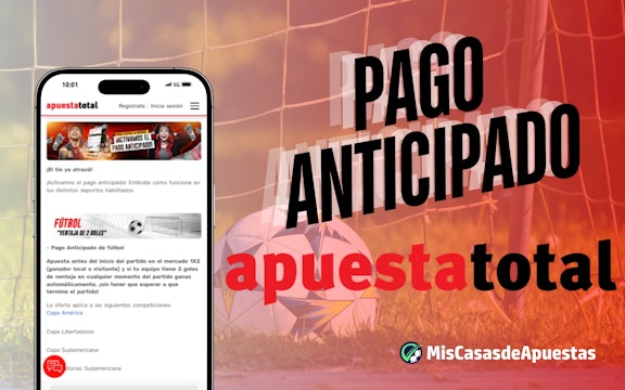 Pago anticipado Apuesta Total