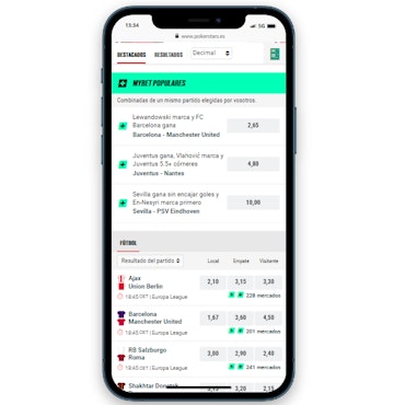 Pokersstars apuestas