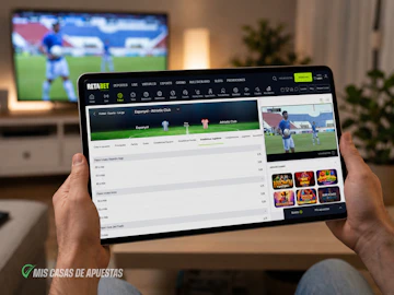 Retabet en una tablet