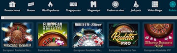 Ruletas Platincasino